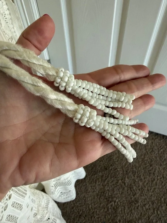 FARM Rio Morada Boa Guipure Lace Maxi Dress XS S 2 4 6 - Picture 8 of 12